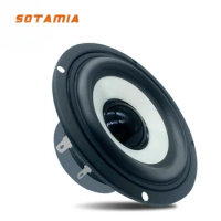 SOTAMIA 1Pcs 4 Inch 30W Midrange Speaker 4 Ohm 8 Ohm HIFI Audio Speaker Music Sound Home Theater Loudspeaker