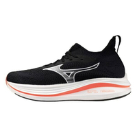 Mizuno Neo Zen [J1GC258603] 男 慢跑鞋 彈力 支撐 緩震 美津濃 黑 橘