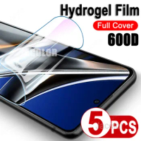 5PCS Water Gel Hydrogel Film For Xiaomi Poco X4 X3 NFC Pro 5G GT Screen Protector Xiaomy Pocco Poko X 4 3 3GT X3Pro X3GT X4Pro