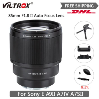 VILTROX 85mm F1.8 II STM Full Frame Auto Focus Lens For Sony E Mount Large Aperture Camera Like A9II A7IV a7SII A6600 A7R3