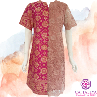 Dress / Terusan Batik Tenun Brokat