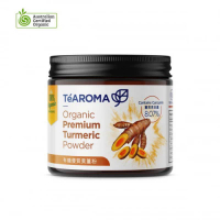 TeAROMA 有機優質黃薑粉 (薑黃素含量8.07％) 75g