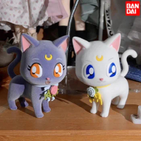 Anime Sailor Moon Figure Banpresto Fluffy Puffy Luna Artemis Pvc Action Figure Toys Collectable Model Toys Kids Christmas Gift