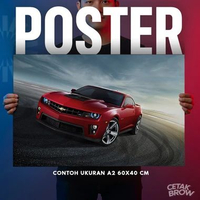 Poster Chevrolet Corvette C3 Stingray Bisa Cetak Custom Hiasan Dinding Kamar Cowo Otomotif Classic V