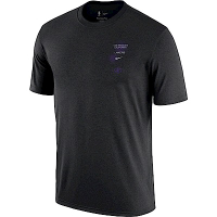 Nike LAL M CTS FTPK GALAXY TEE [DH6737-010] 男 短袖上衣 T恤 湖人 黑紫