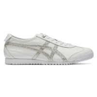 【Onitsuka Tiger】Onitsuka Tiger鬼塚虎-白底銀色亮片虎爪紋 MEXICO 66 SD(1183C345-100)