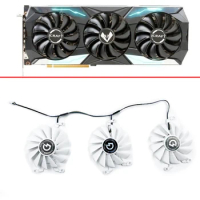 3pcs DIY 85mm 4pin Cooling Fan RTX3060 3060TI GPU FAN For maxsun GeForce RTX 3060 iCraft RTX3080 3070 video card fans