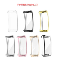 Soft TPU Full Cover Case For Fitbit inspire 2/inspire 3 Cover Scratch-resistant Protective Shell