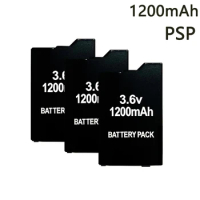 3.6V PSP 1200mAh Lithium Rechargeable Battery Pack for Sony PSP 2000/3000 Replacement battery for PSP-S110 Console
