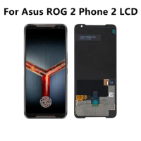 6.59";For Asus ROG 2 Phone 2 ZS660KL LCD Display Touch Screen Digitizer Assembly For ASUS ROG Phone2_I001D LCD With Fingerprint