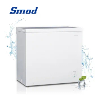 Smad 7 cu ft Chest Freezer with Hanging Removable Basket for Meat Fish Ice Shop Hotel Restaurant Grocery Large Family -4 to 6.8