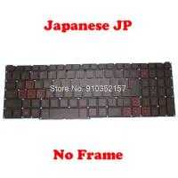US JP Keyboard For ACER Nitro 7 AN715-51 AN715-52 Nitro 5 AN517-51-51-53-54-55 AN515-54-55-56-57-58 AN515-54 AN515-45-44-43 N20C