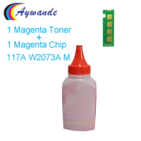 Toner cartridge 117A W2070A for HP 178nw 179fnw 150a 150w 150nw W2071A  W2072A W2073A printer laser toner refill cartridge - AliExpress