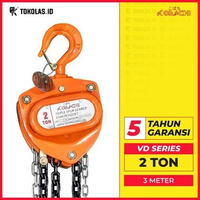 Kobachi Chain Block 2 Ton x 3 5 Meter M Takel Katrol Manual VD Jepang Japan Tech Garansi 5 Tahun 2T 