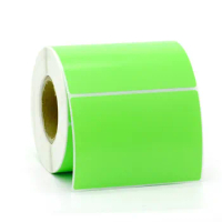 green Thermal Label Sticker Direct color Thermal Shipping Label for Zebra Godex Gprinter Xprinter