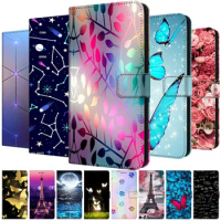 For Xiaomi Redmi 12 4G 5G Case Wallet Flip Leather Phone Cases for Redmi 12 5G Stand BOOK Cover Bags Redmi12 2023 Protective New