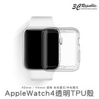 Apple Watch 3 4 5 44mm TPU 透明 保護套 矽膠 軟式 保護殼 全包覆 全透明【樂天APP下單4%點數回饋】