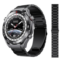 22mm Titanium Alloy Watchband Strap For Huawei Watch Ultimate Smartwatch Wristband For Huawei Watch 4 Pro GT 2 GT3 Pro Bracelet