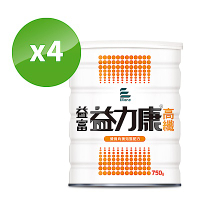 【益富】 益力康高纖Plus營養均衡配方 750g*4罐