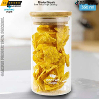 Toples Kaca Kedap Udara - Storage Jar 250 ml, 350 ml, 500 ml