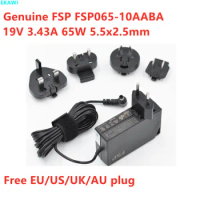 Genuine 19V 3.43A 3.42A 65W 5.5x2.5mm FSP FSP065-10AABA Switching Power Adapter For intel NUC ASUS Laptop Power Supply Charger