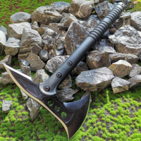 Field Equipment Tomahawk Fire Axe Mountain Axe Engineer Axe Multi-function Survival Tactical Axe Woo