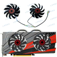 New the Cooling Fan for ASUS GTX1060 GTX1050ti GTX1050 960 950 RX560 Graphics Video Cards FD7010H12S