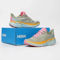 HOKA ONE ONE CLIFTON 8 GREY PINK ORIGINAL VIETNAM BNIB