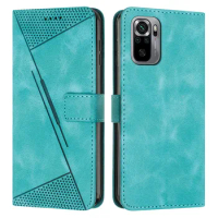 Fashion Etui Phone Leather Case For Xiaomi Redmi Note 10 4G 10S 10Pro Note10 Pro Max Matte Flip Cover Cool Pattern Wallet Bags