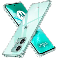 Luxury Clear Phone Case For Motorola Edge 40 Neo 5G 30 Pro 30 Fusion 30 Ultra 20 Pro 20 Lite Back Cover
