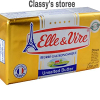 Butter unsalted/Elle& Vire 200gr