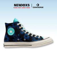 Giày Converse High Sunny Floral Black - 172824 Vải Canvas Sneaker Nam Shoes Cá Tính Đế Bằng Giầy Chí