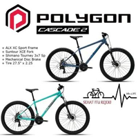 SEPEDA MTB POLYGON CASCADE 2 27.5 Inch M Green