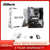 NEW ASROCK B650 Pro RS Motherboard Socket AM5 For AMD B650 Original Desktop PCI-E 5.0 m.2 sata3 Mainboard supports Intel CPU