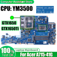 For ACER A715-41G Laptop Mainboard LA-J812P NBQ8Q11001 NBQ8L11001 YM3500 GTX1650 YM3500 GTX1650Ti Notebook Motherboard