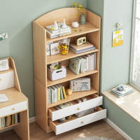 書架 書櫃 書桌 書架落地置物架多層收納架臥室儲物櫃多功能簡易學生小書櫃省空間