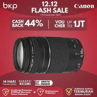 BKP Canon EF 75-300mm f/4-5.6 III USM Lensa Kamera