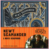 BBW หนังสือ Fantastic Beasts Newt Scamander Scrap Book ISBN: 9780763695903 สวัสดิการสด