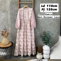 Rasha Fashion ~ Abel Dress | Dress Lebaran | Dress Panjang | Fashion Dress | Premium High Quality