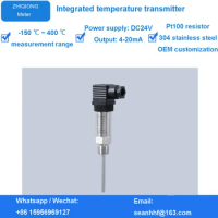 Pt100 4-20mA Explosion Proof Fuel Temperature Sensor Transmitter PT100 -200~+600℃ DC24V,DC12V IP65