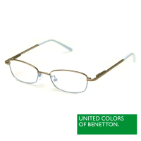 【BENETTON 班尼頓】專業兒童眼鏡 細框金屬質感系列(藍 BB023-81)