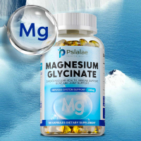 Highly absorbable glycine, lysine magnesium - supports muscle and cardiovascular health - nutritiona
