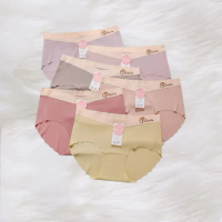 Locca Underwear - (ISI 6 & 12 Pcs) Celana Dalam Wanita Polini Seamless Motif Gelombang Anti Jiplak