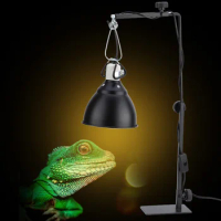 Adjustable Landing Light Lamp Stand Bracket for Pet Reptiles Tortoise Centipede Spider