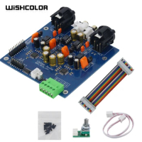 Wishcolor BD93 Standard Board Dual AK4493 SEQ DAC HiFi Audio Decoder Kit 32Bit/PCM384kHz Hard Decoding DSD
