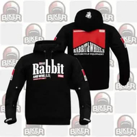 Rabbit And Wheels Signature Sigar Hoodie Motor Bikers Jacket Hits Strike Trend Jamper S