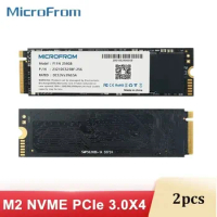 2pcs SSD NVMe M2 MicroFrom 1TB 512GB SSD M.2 2280 SSD Drive for Laptop Desktop PC PCIe3.0 Hard Disk Internal Solid State Drives