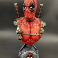 Marvel Deadpool Collectible Figures The Avengers Animation Peripherals Ornaments Model Marvel Doll Statue Funny Toy Xmas Gift