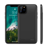 5200/6200mAh External Backup Battery Charger Case for iPhone 11 Pro Max X XS Max XR 6 6s 7 8 Plus Power Bank Charger Case Cover