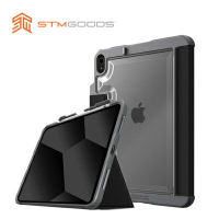 澳洲【STM】Dux Plus 系列 iPad 10.9吋 (第十代) 強固軍規防摔平板保護殼 (黑)